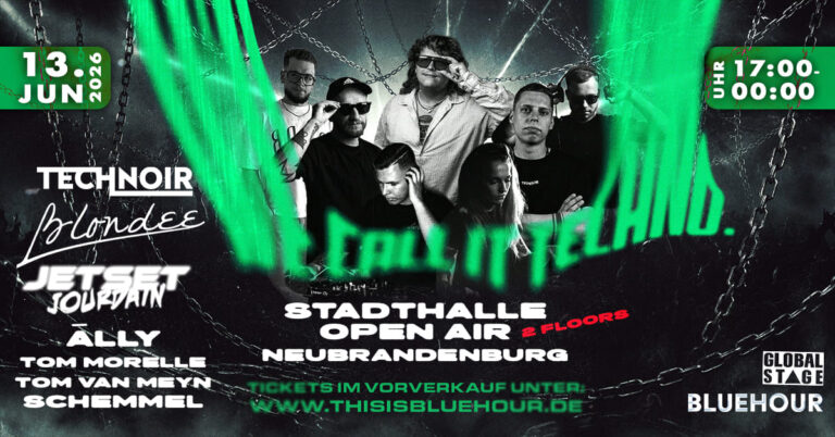 WE CALL IT TECHNO Open Air 13.06.2026