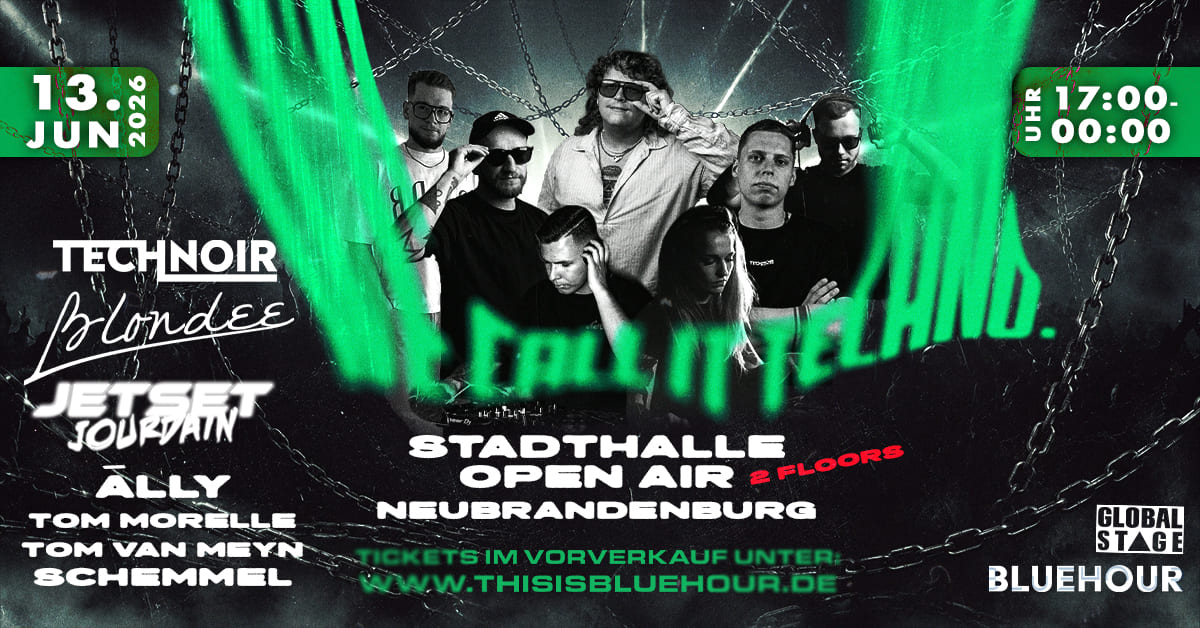WE CALL IT TECHNO Open Air 13.06.2026